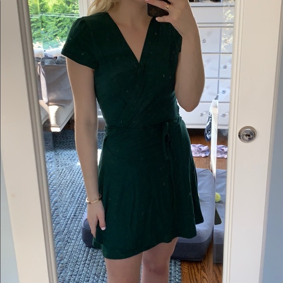 light blue and gold prom dress